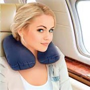 Ортопедическая подушка для путешествий надувная LumF-510